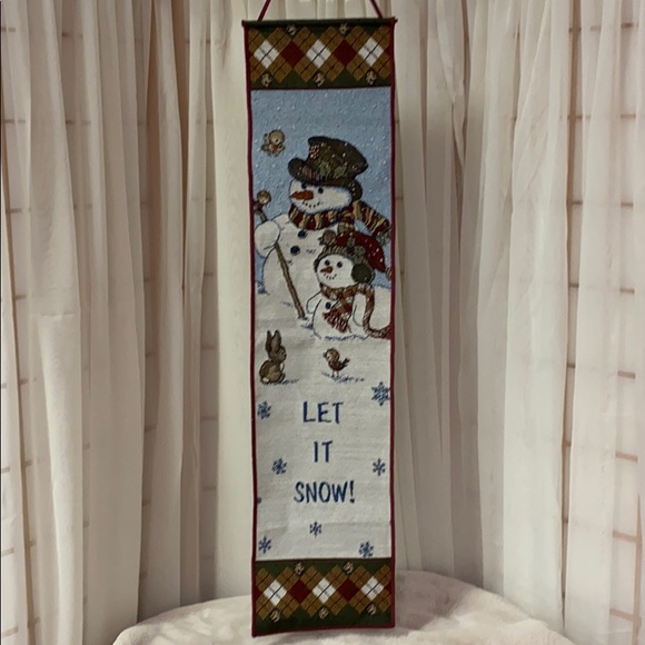 “Let it snow” Tapestry - Picture 1 of 1
